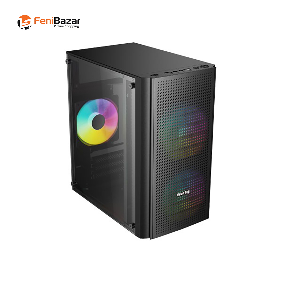 Value-Top M200 ARGB Micro ATX Casing with 200w PSU