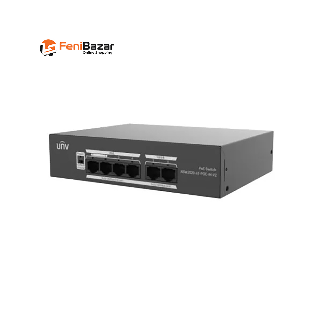 Uniview NSW2020-6T-POE-IN-V2 Unmanaged Ethernet PoE Switch