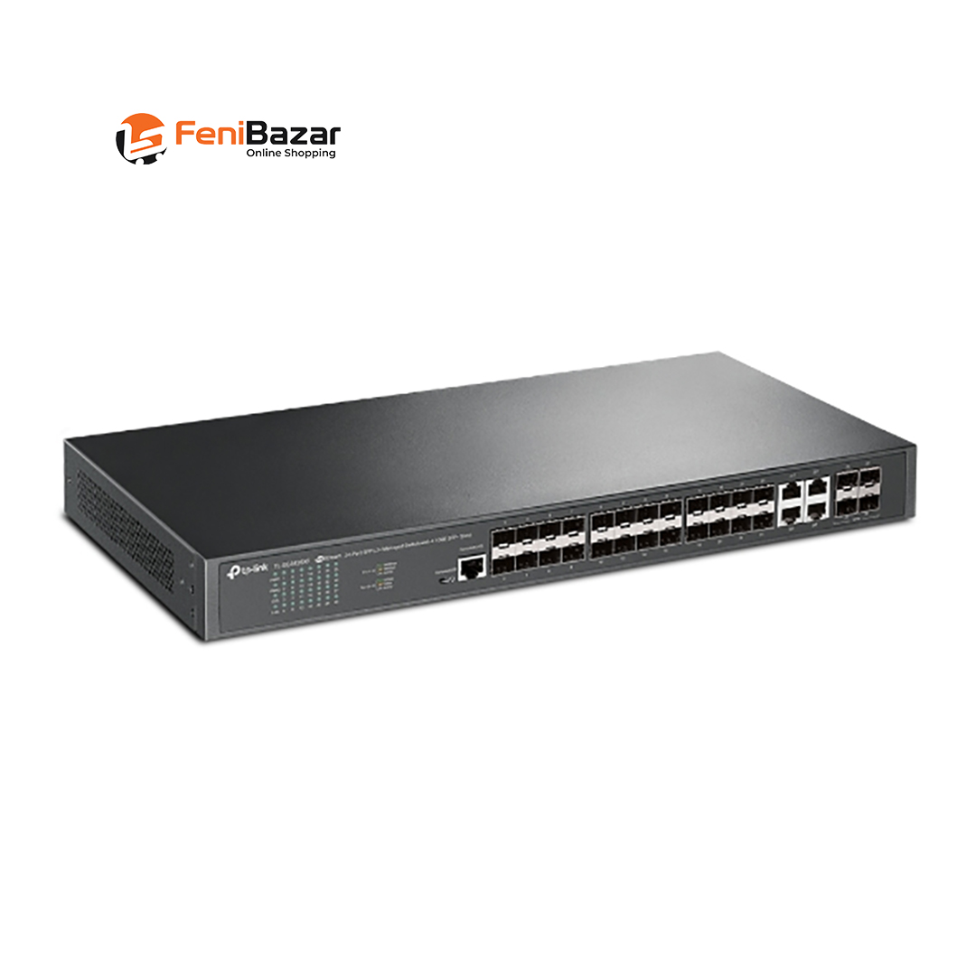 TP-Link TL-SG3428 JetStream 24-Port Gigabit L2+ Managed Switch with 4 SFP Slots