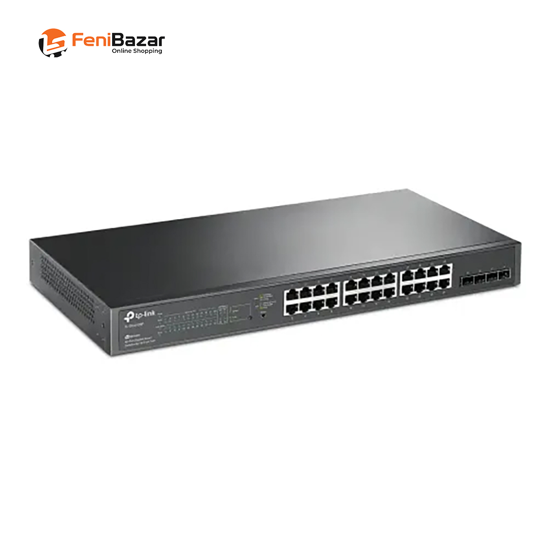 TP-Link TL-SG2428P JetStream 28-Port Gigabit Smart Switch with 24-Port PoE+