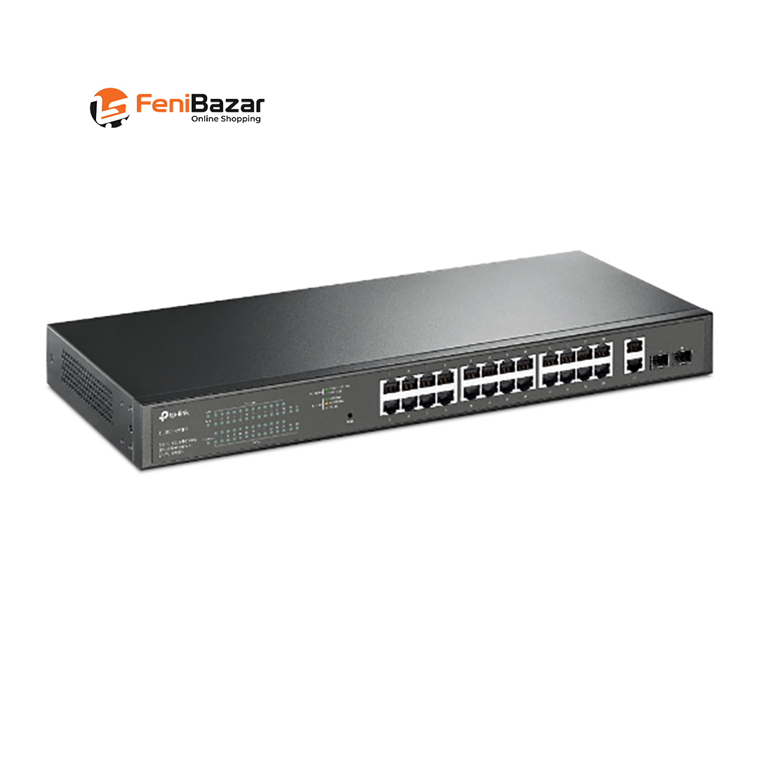 TL-SG1428PE 28-Port Gigabit Easy Smart Switch with 24-Port PoE+