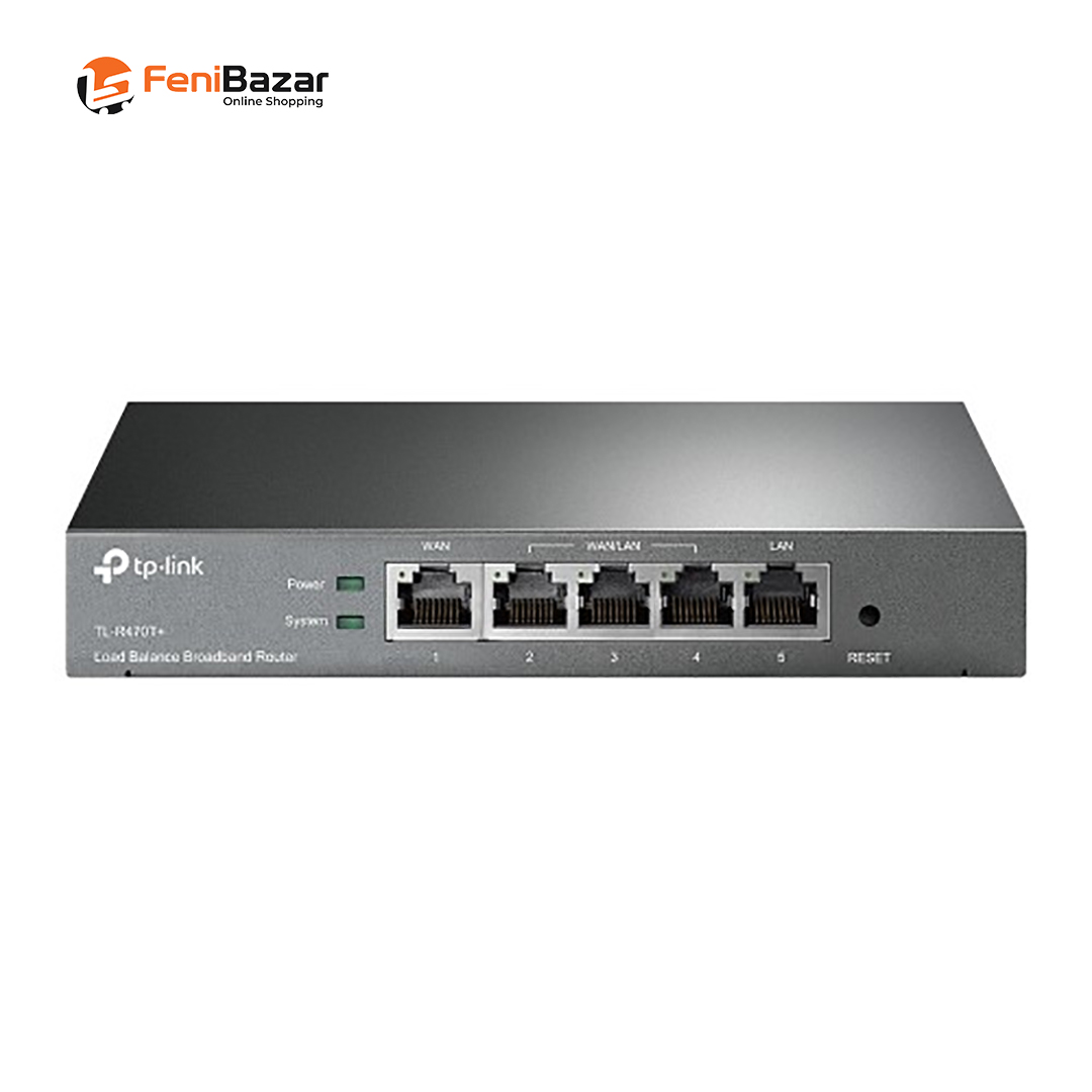 TP-Link TL-R470T+ 5-Port Multi Wan Load Balance Broadband Router