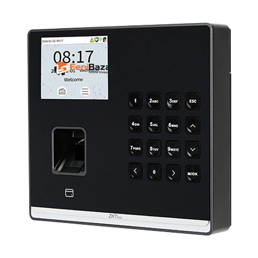 ZKTeco SenseFace M2F-LR Face & Fingerprint Black Time Attendance & Access Control Terminal (Battery)