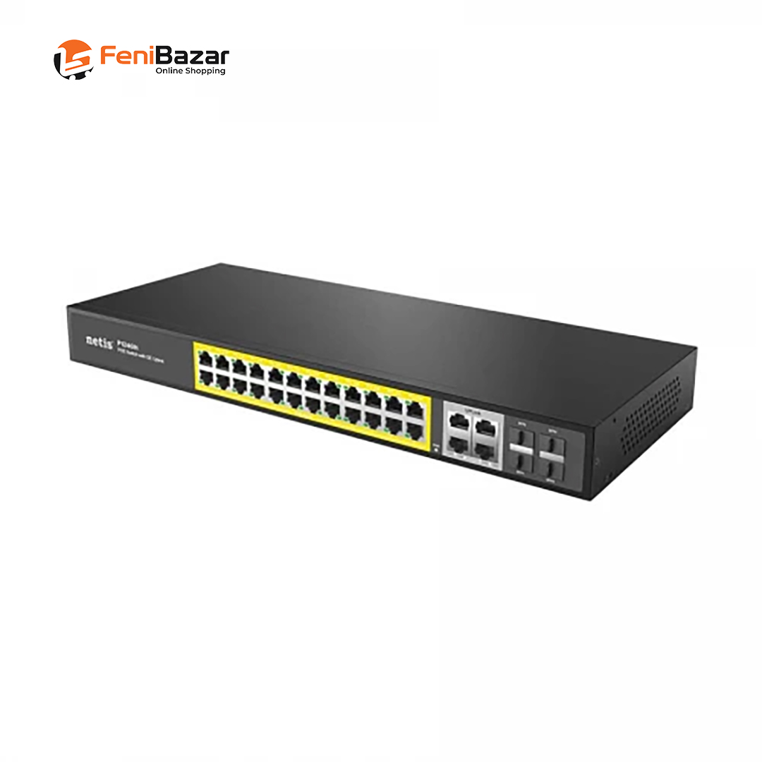 Netis P124GH 24-Port Unmanaged POE Switch